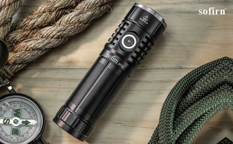 Đèn pin SOFIRN SP33S LED CREE XHP70.2 độ sáng 5000 lumen chiếu xa 264m pin sạc 26650 sạc Type-C