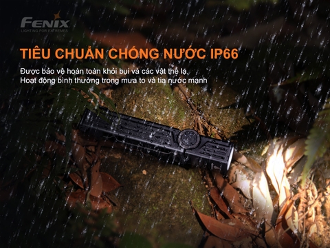 Đèn pin FENIX WT25R 1000 lumen chiếu xa 220m điều chỉnh góc chiếu đuôi nam châm
