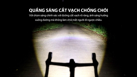 Đèn xe đạp MAGICSHINE EVO 1100 sáng 1100 lumens pin 1800mAh 114g cắt vạch chống chói