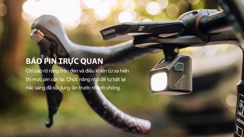 Đèn xe đạp MAGICSHINE EVO 1100 sáng 1100 lumens pin 1800mAh 114g cắt vạch chống chói