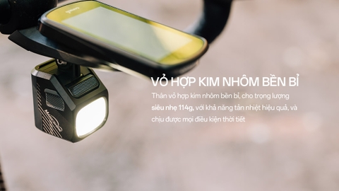 Đèn xe đạp MAGICSHINE EVO 1100 sáng 1100 lumens pin 1800mAh 114g cắt vạch chống chói