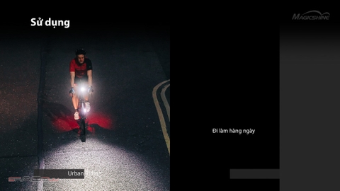 Combo Đèn xe đạp MAGICSHINE ALLTY 400 V2.0 và Đèn hậu xe đạp SEEMEE 20