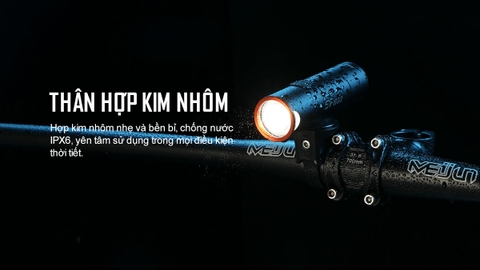 Đèn xe đạp MAGICSHINE SF1800 sáng 1800lm chiếu xa 200m pin sạc 5000mAh USB-C powerbank