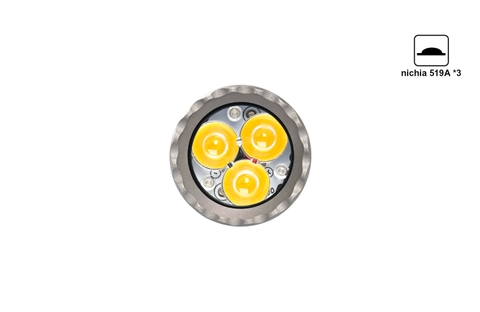 Đèn pin ACEBEAM E70 Mini Titanium độ sáng 1500lm CRI90 chiếu xa 140m sử dụng pin 18650 3100mAH (kèm theo)