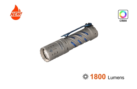 Đèn pin ACEBEAM E70 Mini Titanium độ sáng 1500lm CRI90 chiếu xa 140m sử dụng pin 18650 3100mAH (kèm theo)