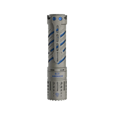 Đèn pin ACEBEAM E70 Titanium độ sáng 4000lumen chiếu xa 240m pin 21700 USB-C