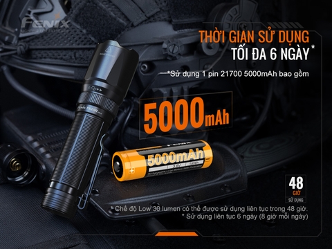 Đèn pin FENIX TK20R V2.0 độ sáng 3000 lumen chiếu xa 475m