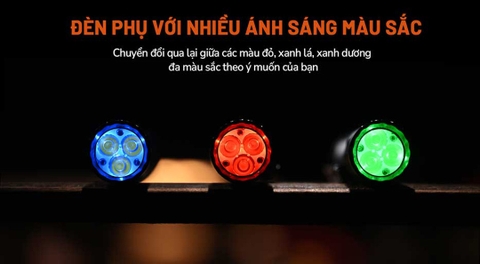 Đèn pin Acebeam EC20 sáng 2800 lumens tầm chiếu xa 370m đuôi nam châm