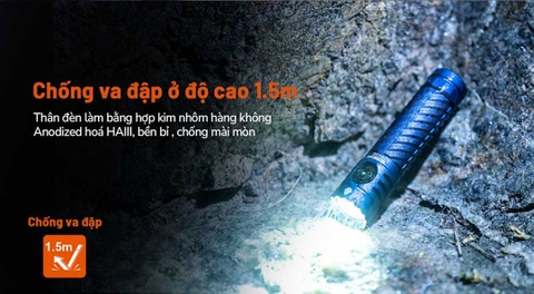 Đèn pin Acebeam EC20 sáng 2800 lumens tầm chiếu xa 370m đuôi nam châm