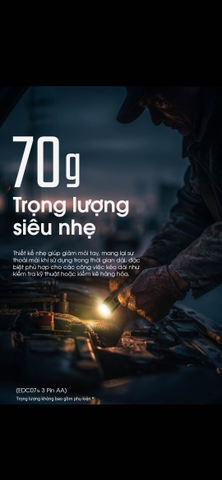 NITECORE EDC07 – Đèn pin EDC nhỏ gọn, sáng 1500 lumen 3 nhiệt màu sáng CRI, siêu nhẹ chỉ 70g