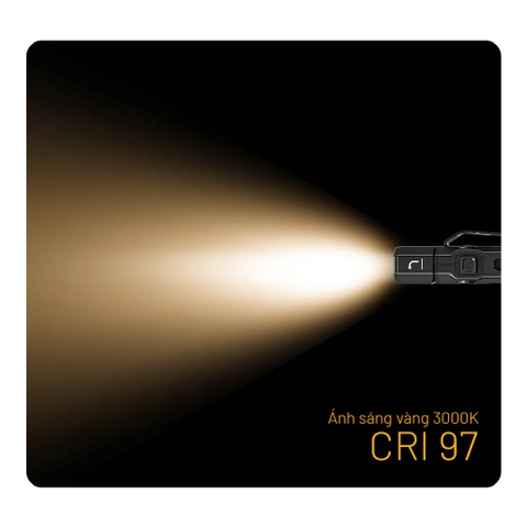 NITECORE EDC09 – Đèn pin EDC xoay đầu đa năng sáng 1600 lm 3 nhiệt màu sáng CRI