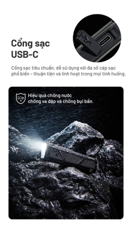 NITECORE EDC17 – Đèn pin EDC siêu mỏng độ sáng 1500lm, 3 nguồn sáng (Trắng, UV, Laser xanh)