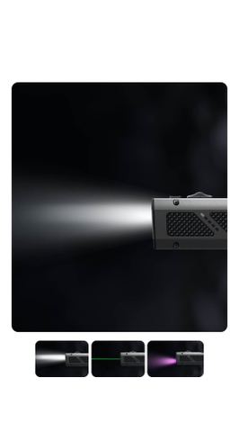 NITECORE EDC17 – Đèn pin EDC siêu mỏng độ sáng 1500lm, 3 nguồn sáng (Trắng, UV, Laser xanh)