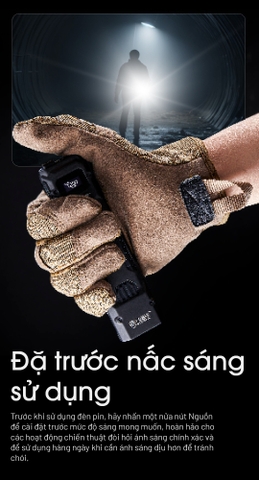 Đèn pin NITECORE EDC29 độ sáng 6500 lm chiếu xa 400m pin 2500mAh sạc USB-C màn hình OLED