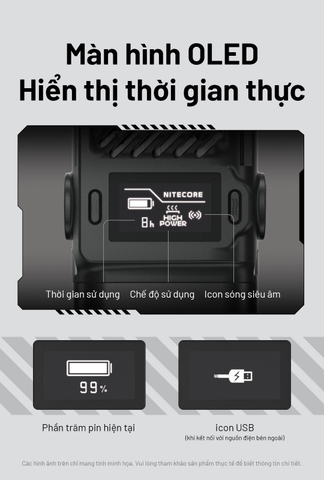 Nitecore EMR25 – Thiết bị đuổi muỗi điện tử đa năng, pin 12.000mAh có PowerBank