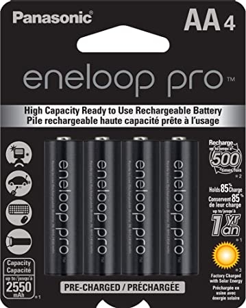 Pin Sạc vỉ 04 viên AA ENELOOP Pro dung lượng 2550mAh