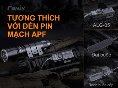 Công tắc chiến thuật FENIX AER-05 hỗ trợ phản ứng nhanh tương thích với Fenix ​​TK16 V2.0, TK28 TAC, PD36 TAC