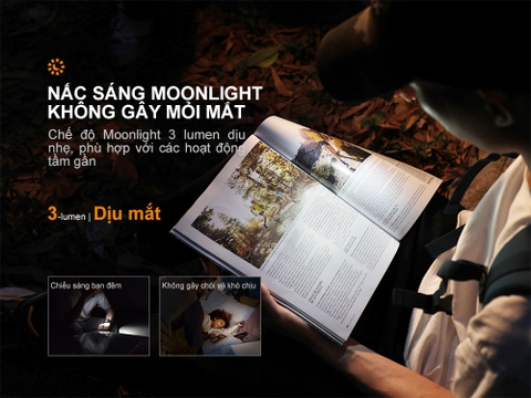Đèn pin mini FENIX E09R độ sáng 600 lumen chiếu xa 124m