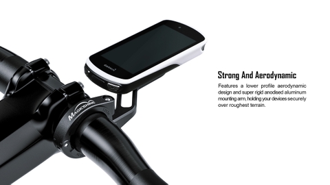 Gá xe đạp đa năng MAGICSHINE TTA v2 hỗ trợ tương thích đồng hồ Garmin, Wahoo, Polar, và Bryton, có thể treo Gopro và tất cả đèn xe đạp Magicshine