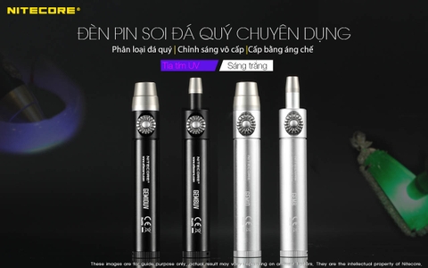 Đèn pin soi đá quý NITECORE GEM