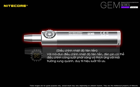 Đèn pin soi đá quý NITECORE GEM