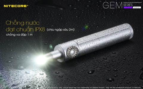 Đèn pin soi đá quý NITECORE GEM