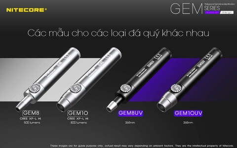 Đèn pin soi đá quý NITECORE GEM
