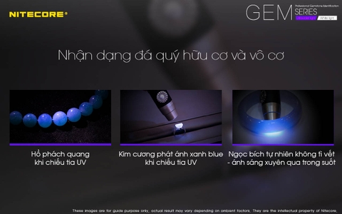 Đèn pin soi đá quý NITECORE GEM