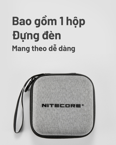Đèn pin đội đầu NITECORE HC65 UHE sáng 2000 lumens chiếu xa 222m pin 18650 4000mAh