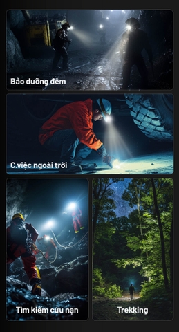 Đèn pin đội đầu NITECORE HC70 UHE sáng 1600 lumen chiếu xa 156m pin 6000mAH sạc USB C