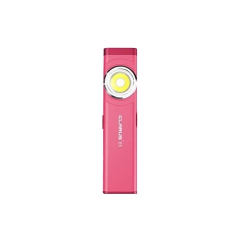 Đèn pin mini KLARUS E5 độ sáng 600 lumens chiếu xa 30m sử dụng 2 LED COB đuôi nam châm sạc USB C