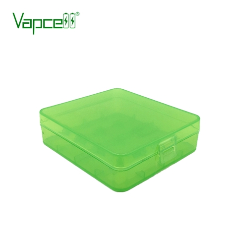 Hộp nhựa đựng bảo quản pin sạc VAPCELL 18650*4