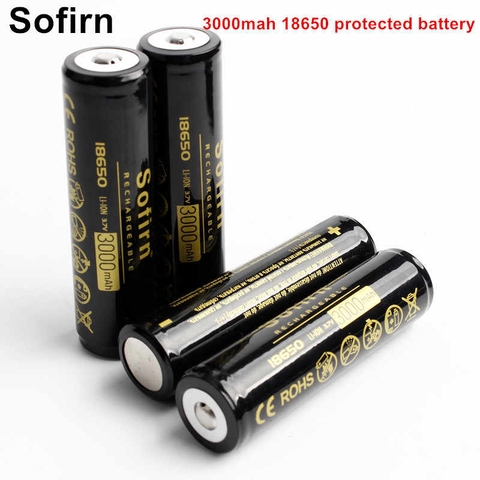 PIN SẠC SOFIRN 18650 DUNG LƯỢNG 3000MAH