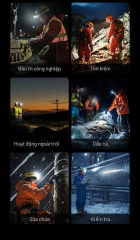 Đèn đội đầu NITECORE HU2000 sáng 2000 lumens chiếu xa 160m kết nối pin rời