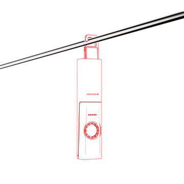 Đèn pin công nghiệp LEDLENSER IW5R độ sáng 600 lumen pin sạc 18650 tích hợp đuôi nam châm