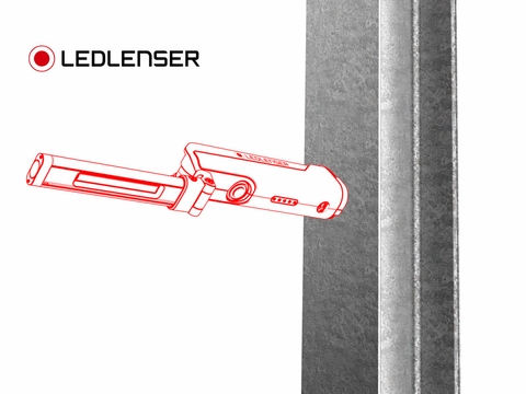 Đèn pin công nghiệp LEDLENSER IW5R Flex độ sáng 600 lumen sử dụng 1 pin 18650 2600mAh