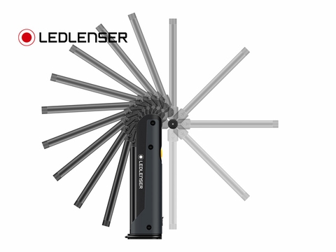 Đèn pin công nghiệp LEDLENSER IW5R Flex độ sáng 600 lumen sử dụng 1 pin 18650 2600mAh