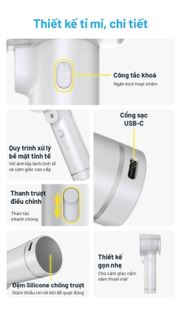 Nitecore izzCool™ 20 Pro – Quạt hơi nước mini công suất 7W