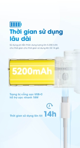 NITECORE izzCool 40 – Quạt hơi nước cầm tay mini 5W