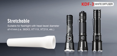 KLARUS KDF-3 - Tản sáng trắng dành cho XT21C, XT21X PRO