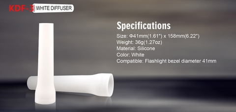 KLARUS KDF-3 - Tản sáng trắng dành cho XT21C, XT21X PRO