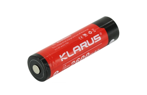 Pin sạc cao cấp Klarus 18650 dung lượng 2600mAh