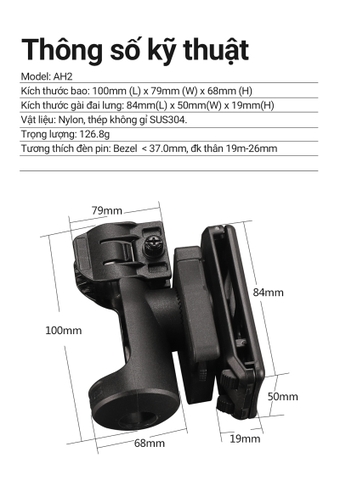 Bao đựng đèn phản ứng nhanh KLARUS