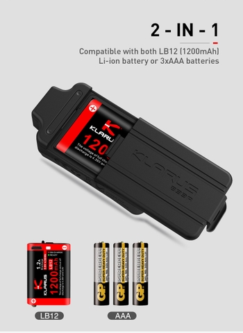 Hộp pin sạc KLARUS B33A