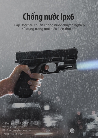 Phụ kiện chuyên dụng KLARUS GL1 sáng 600 lumen chiếu xa 83m
