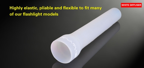 Tản sáng trắng KLARUS KDF1 (silicon) - tương thích với XT11, XT11GT, XT11S, A1