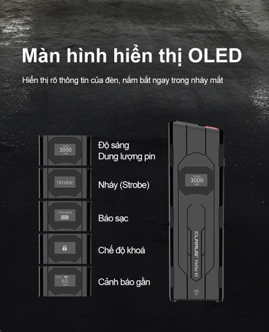 Đèn pin tác chiến siêu gọn KLARUS FlatTac X2 Độ sáng 3000 Lumens - Chiếu xa 170m