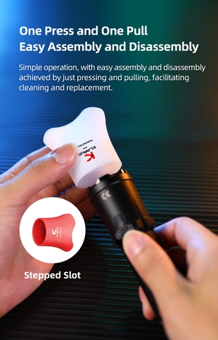 Tản sáng KLARUS KTW-5 màu trắng màu đỏ