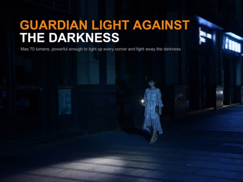 Đèn pin Fenix LD02 V2.0 độ sáng 70 lumen chiếu xa 48m tia UV 365nm