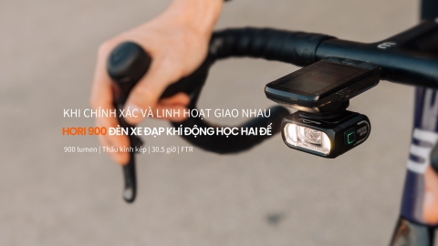 Đèn xe đạp Magicshine HORI 900 – 900 lumen thiết kế khí động học